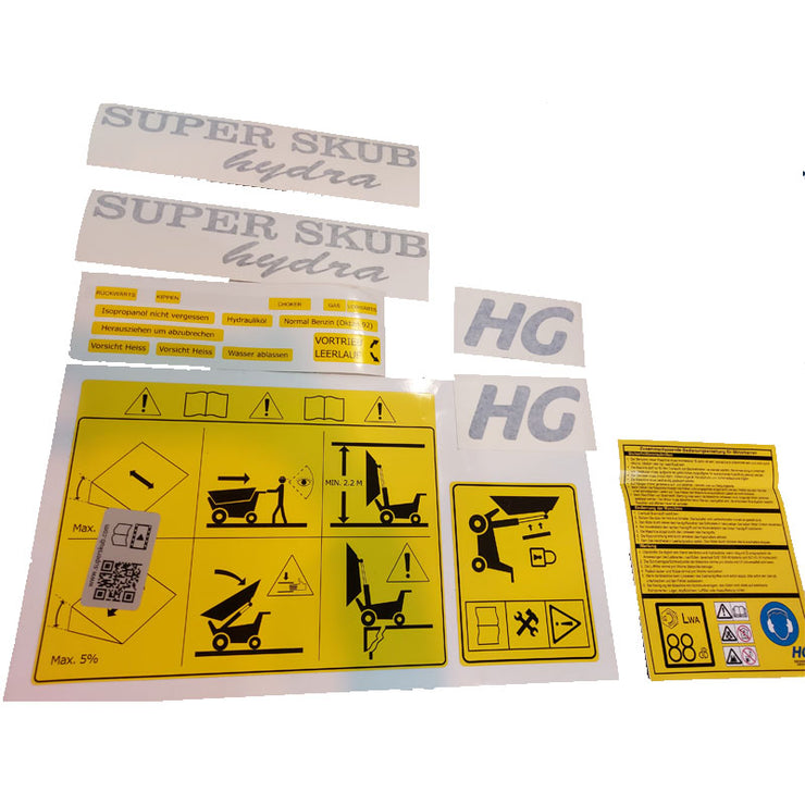 Sticker kit, DE - 423447
